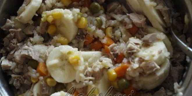 Рецепт кубинского супа с курицей, рисом и бананами