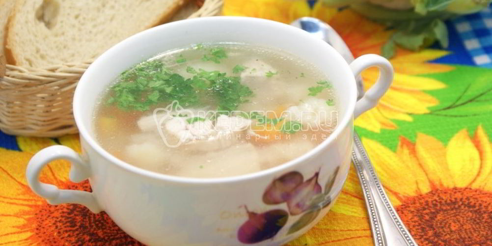 Как приготовить куриный суп с цветной капустой