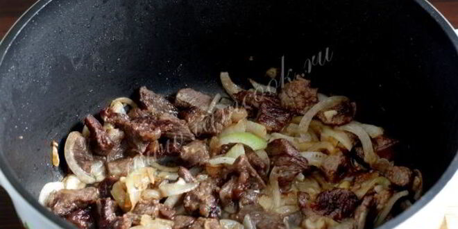 Рецепт каурмы лагман