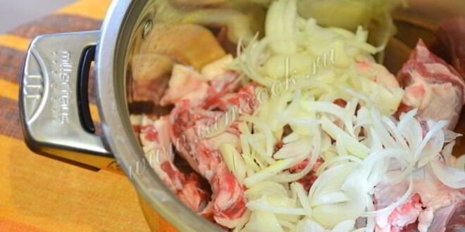 Рецепт лагмана из баранины