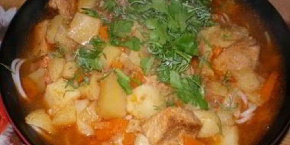 Как приготовить лагмана из курицы в мультиварке