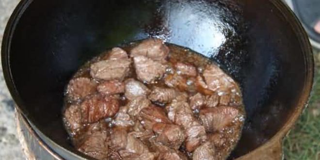 Рецепт лагмана на костре