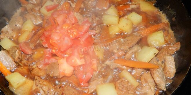 Рецепт лагмана по-татарски из баранины