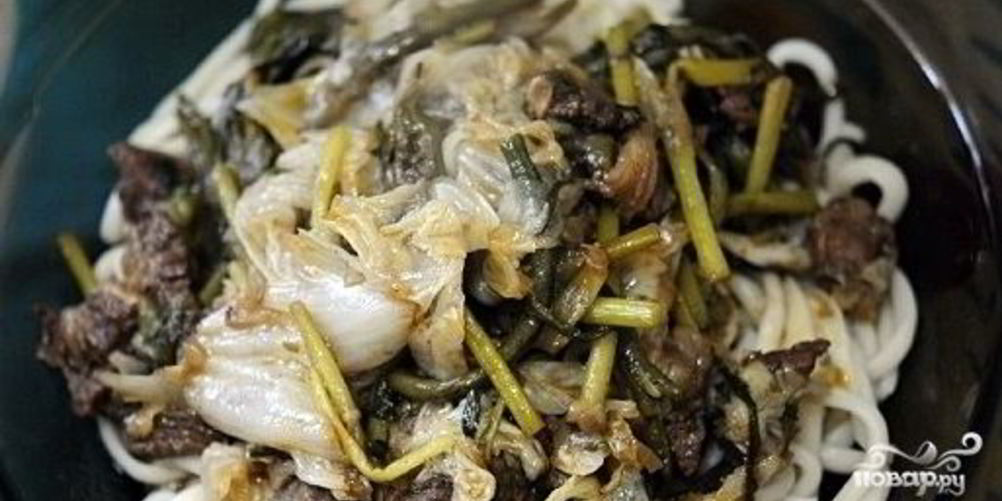 Как приготовить лагмана с квашеной капустой