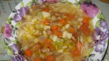 Рецепт Лагмана с редькой