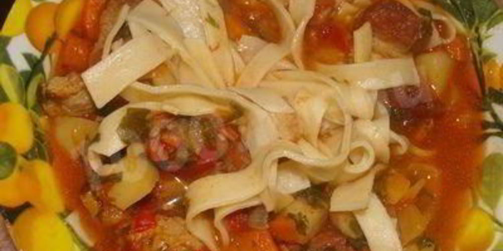 Как приготовить суп лагман