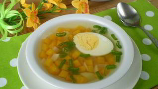 Рецепт Летнего супа из моркови