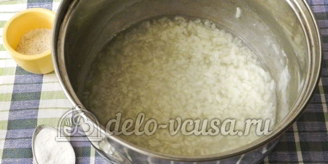 Рецепт молочного рисового супа