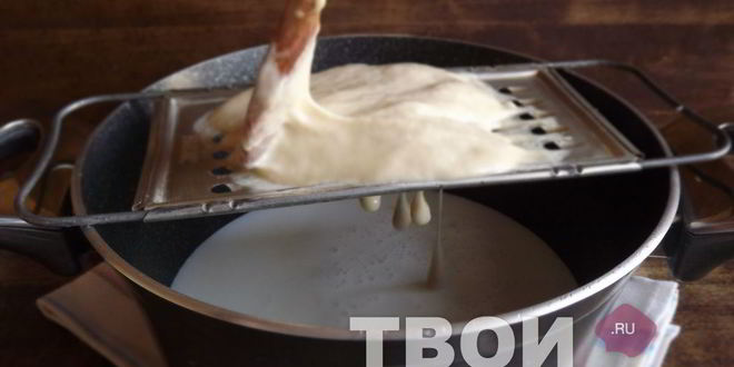 Рецепт молочного супа с клецками