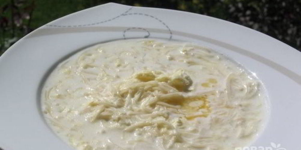 Как приготовить молочный суп с лапшой
