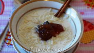 Рецепт Молочного супа с вермишелью