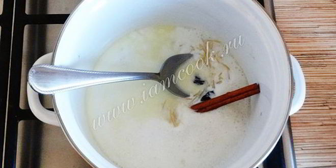 Рецепт молочного супа с вермишелью