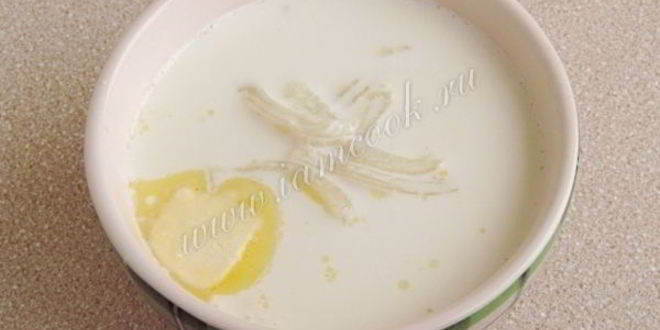 Рецепт супа молочного по-могилевски