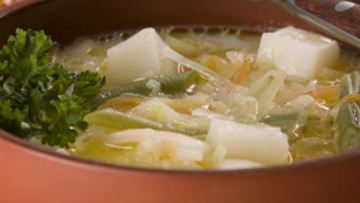 Рецепт Супа молочного с овощами