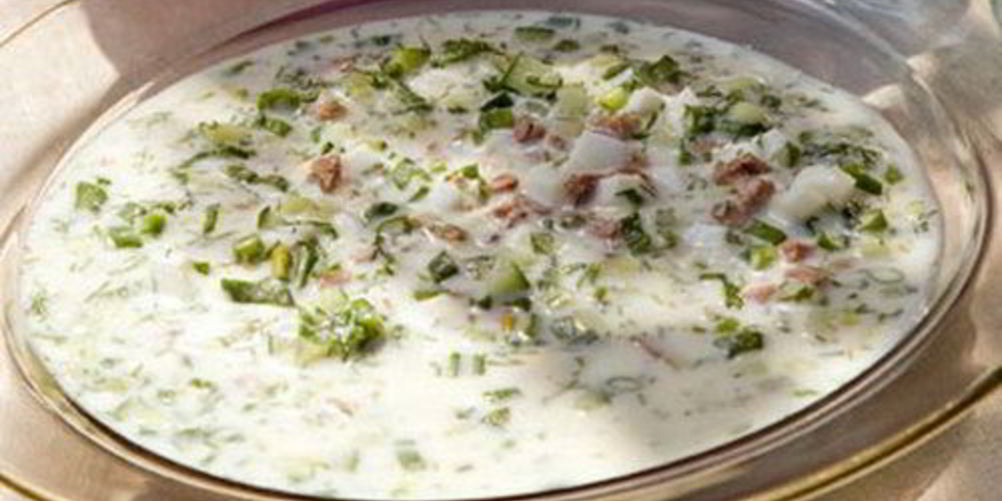 Как приготовить ашхабадскую окрошку с бараниной