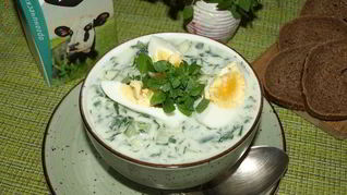 Рецепт Азербайджанской окрошки Овдух