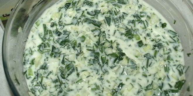 Рецепт азербайджанской окрошки овдух