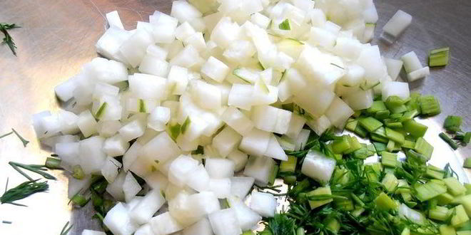 Рецепт деревенской окрошки на березовом соке