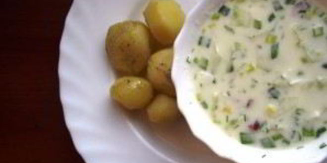 Рецепт диетической окрошки для похудения