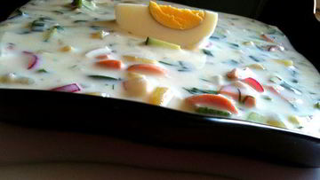 Рецепт Кефирной окрошки для окрошки