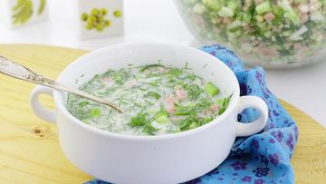 Рецепт Классической окрошки с уксусом