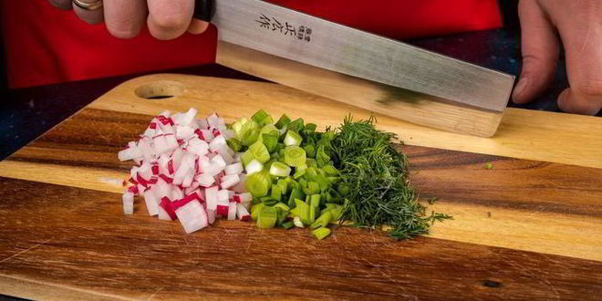 Рецепт летней окрошки на воде