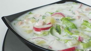 Рецепт Окрошки без картошки