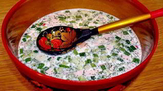 Рецепт Окрошки для похудения