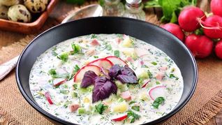 Рецепт Окрошки классической на минералке