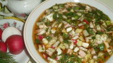 Рецепт Окрошки классической