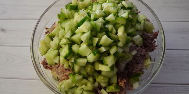 Рецепт окрошки на хлебном квасе