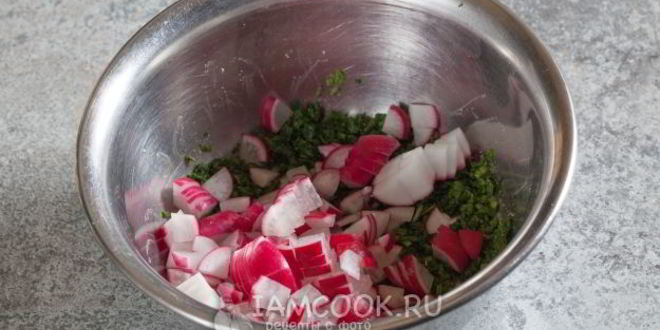 Рецепт окрошки на квасе с полукопченой колбасой