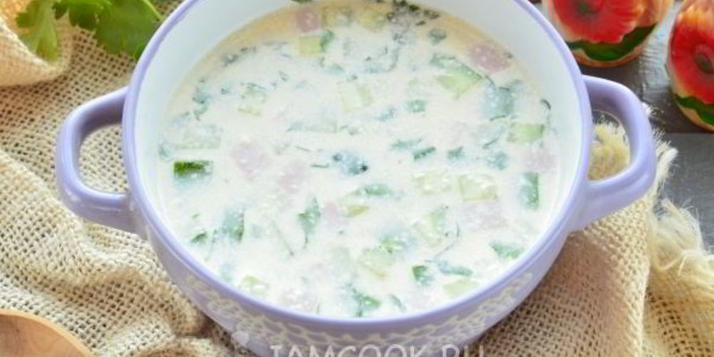 Как приготовить окрошку на майонезе и воде