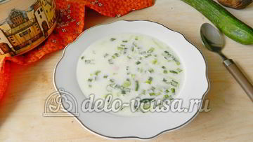 Рецепт Окрошки на минералке