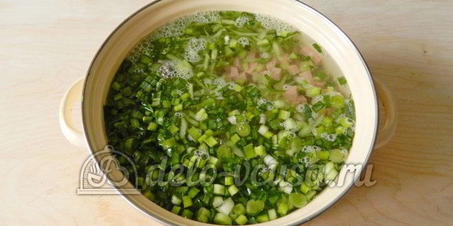 Рецепт окрошки на минералке