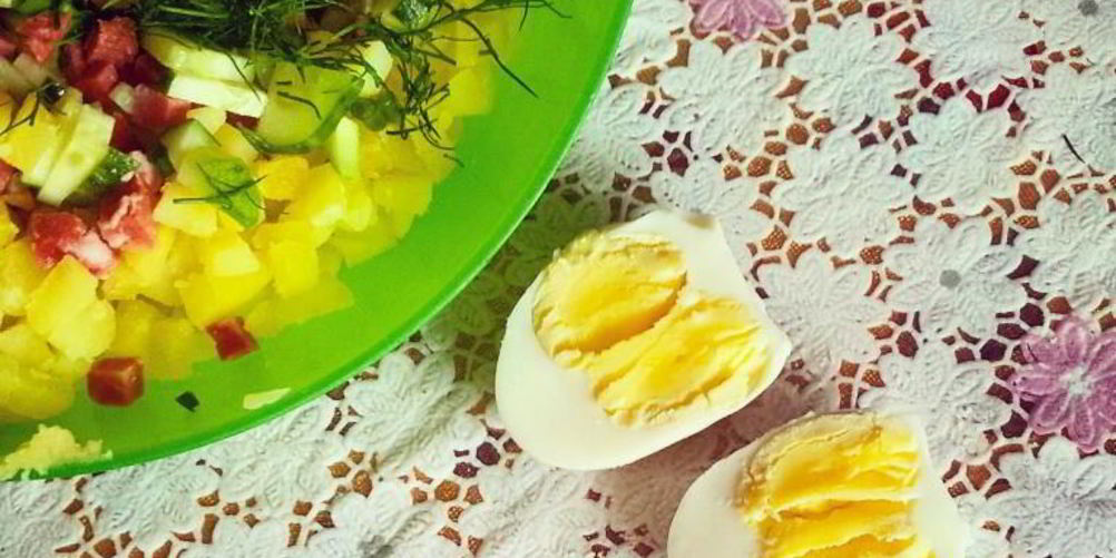 Как приготовить окрошку на сыворотке