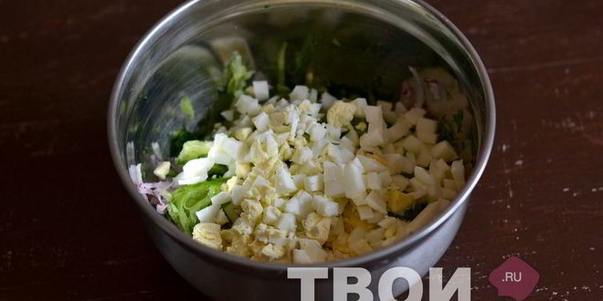 Рецепт окрошки на воде