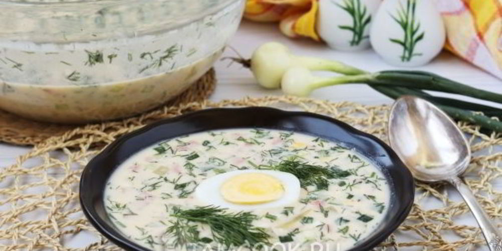 Как приготовить окрошку с горчицей