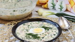 Рецепт Окрошки с горчицей