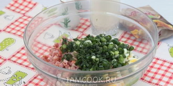 Рецепт окрошки с горчицей