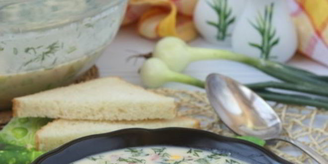 Рецепт окрошки с горчицей