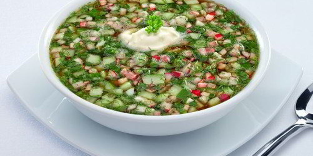 Как приготовить окрошку с колбасой на квасе классическая