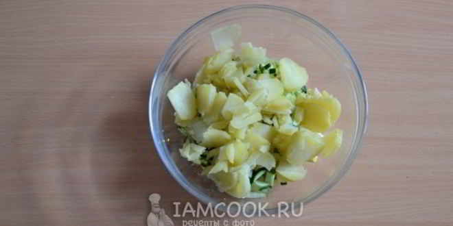 Рецепт окрошки с колбасой на квасе