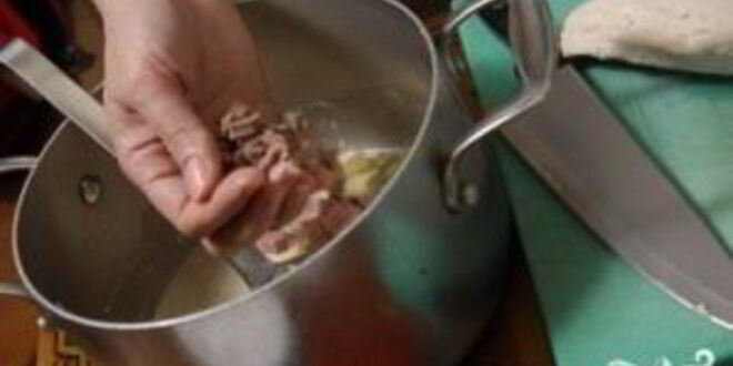 Рецепт окрошки с колбасой