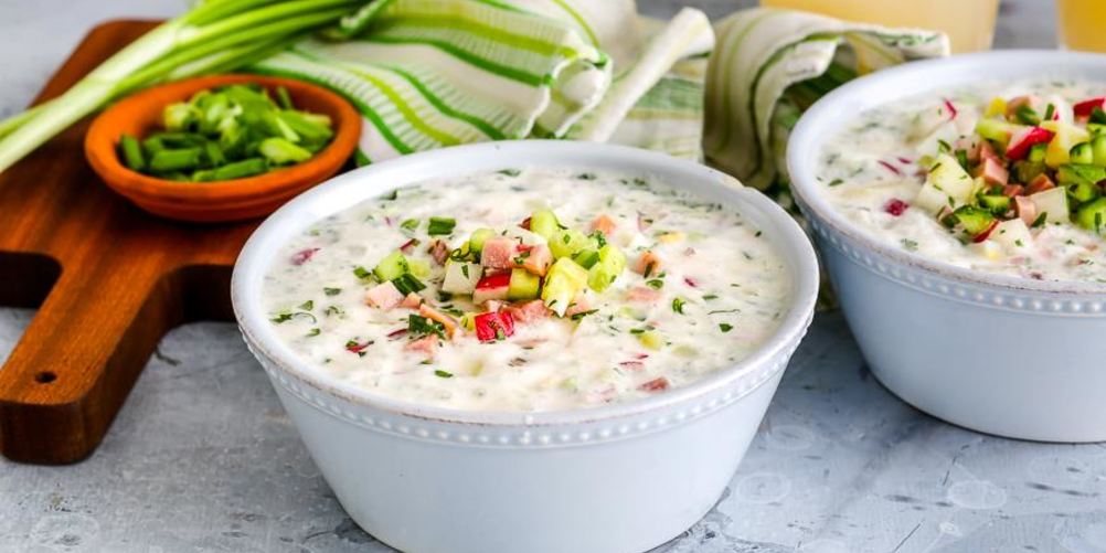 Как приготовить окрошку с квасом