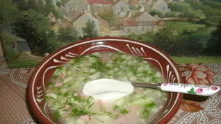 Рецепт Окрошки с лимонным соком SICILIA