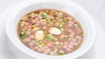 Рецепт Окрошки с редькой