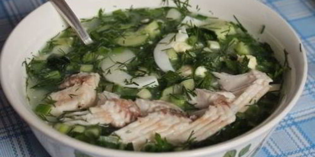 Как приготовить окрошку с рыбой и редькой