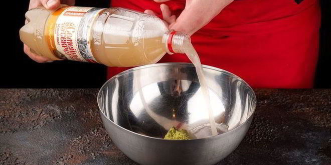 Рецепт окрошки с языком