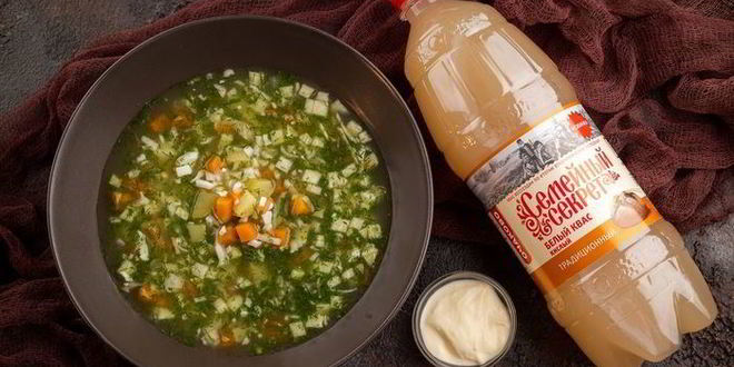 Рецепт окрошки уральской